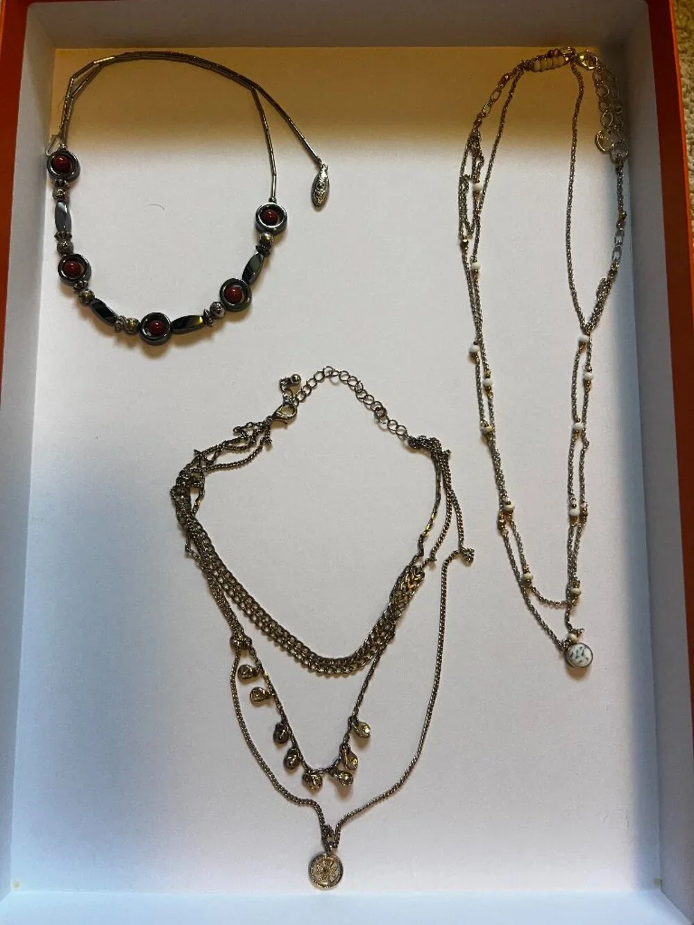 Random Pull - 3 Necklaces, 1 Bracelet, 6 Earrings